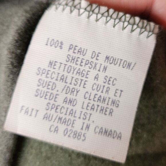 Vintage wool sheerling coat - Picture 15 of 15